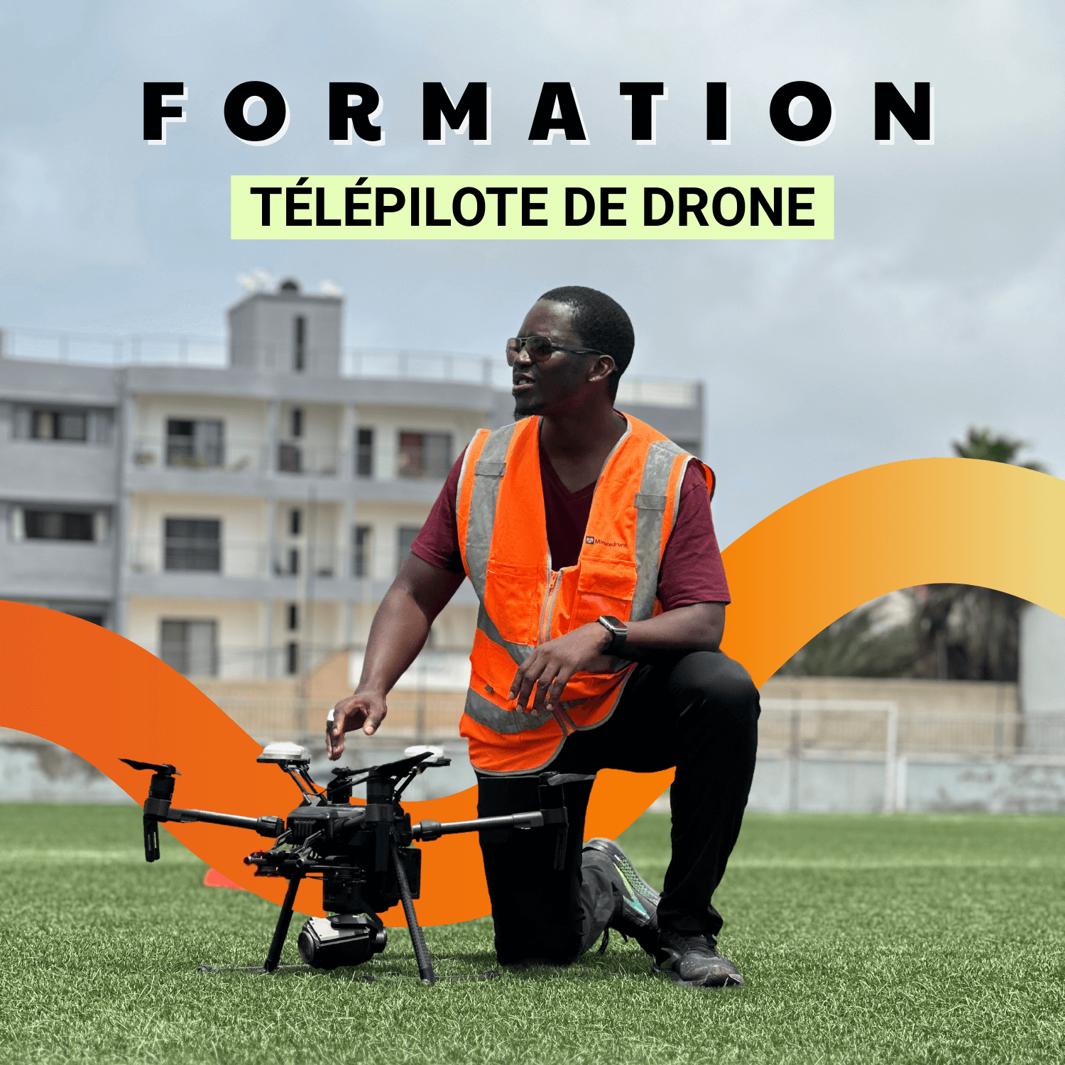 Voir les formations drone au Sénégal