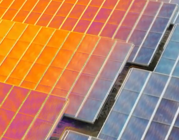 Inspection panneaux solaires