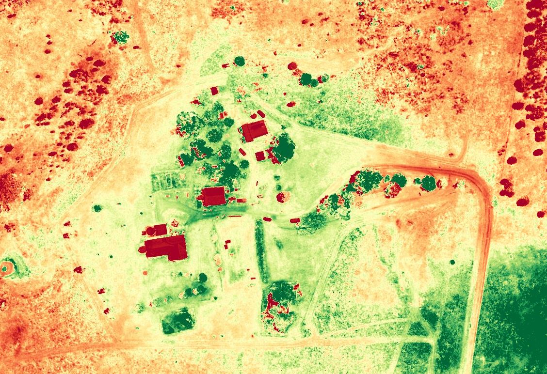 Prise de vue NDVI pour l'agriculture